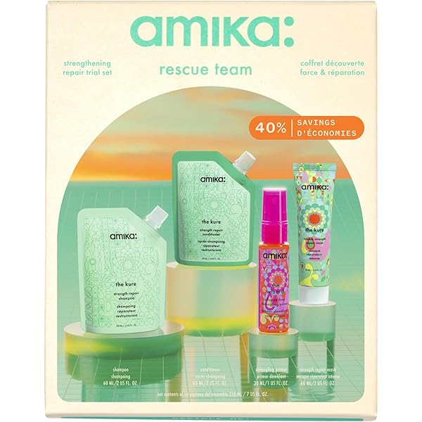 Amazon.com: amika signature saviors essential trial set : Beauty
